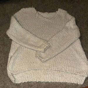Altar'd State Textured Cream Sweater